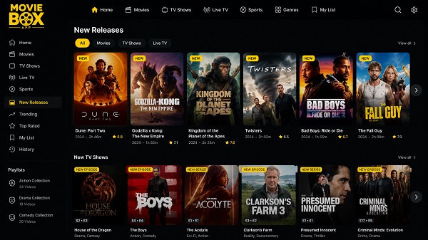 movie box app free