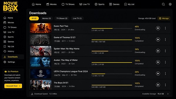 movie box app ios